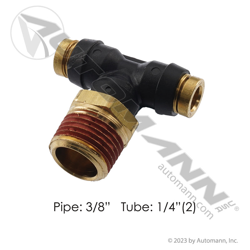 177.12C724C - PLC SWL Male Branch Tee DOT 1/4 X 3/8in (T5)