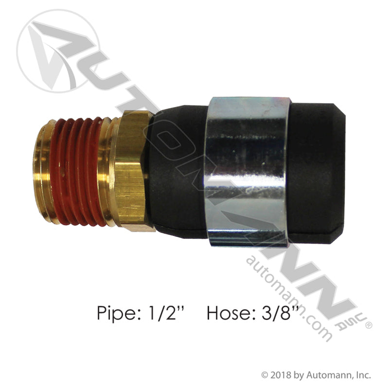 177.71402P- Air Brake Hose 1/2in Repair Fitting KIT(2D)