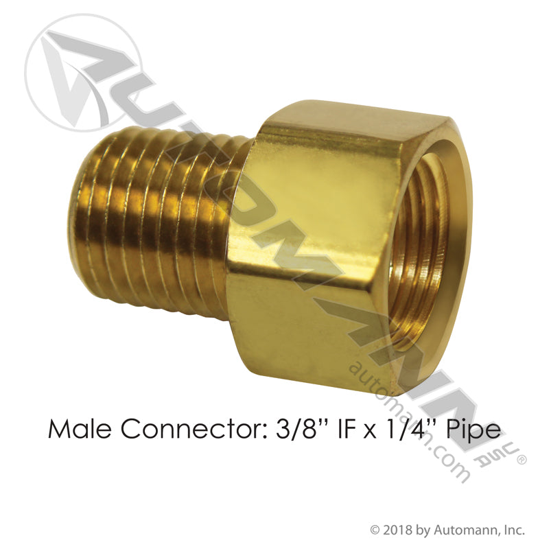 177.87486B - Male Connector 3/8in IF x 1/4in Pipe (T5)