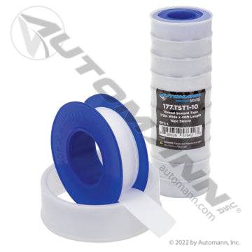 177.TST1-10 Thread Sealant Tape 10pc Sleeve