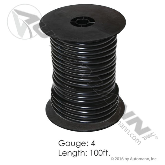 178.2050BK - Wire Starter Cable 4 GA 100FT Black