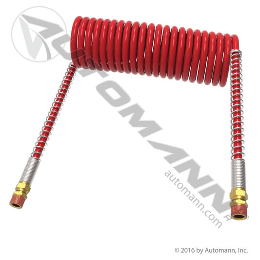 179.3001.15 - Single Emergency/Air Supply Coil 15FT Red (8D)