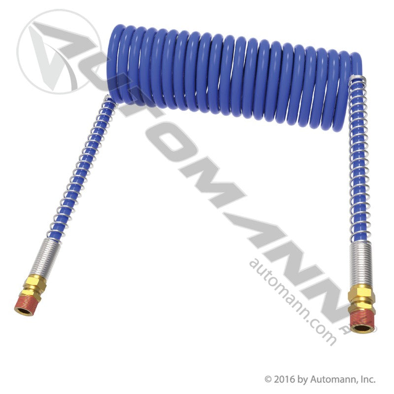 179.3002.15 - Single Air Service Brake Coil 15FT Blue (8D)