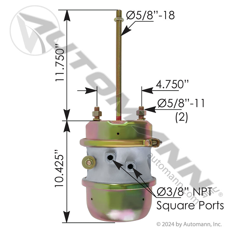 179.FGSB3030SL - Spring Brake Type 30/30 Long Stroke