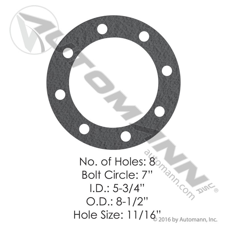 180.10613 - Drive Flange Gasket(JUNTA  EJE DE DIFERENCIA) (10B)