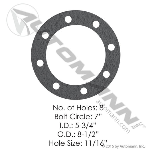 180.10613 - Drive Flange Gasket(JUNTA  EJE DE DIFERENCIA) (10B)