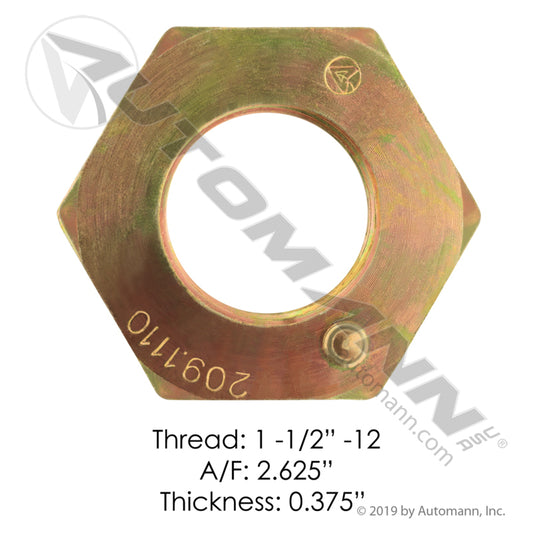 209.1110 - Spindle Nut