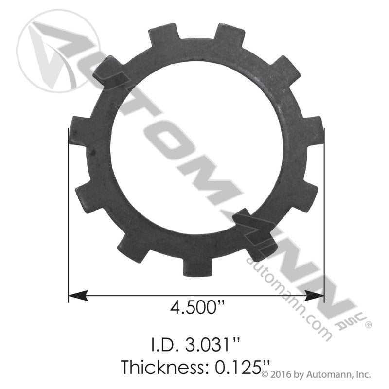 209.2213 Lock Washer (T10)