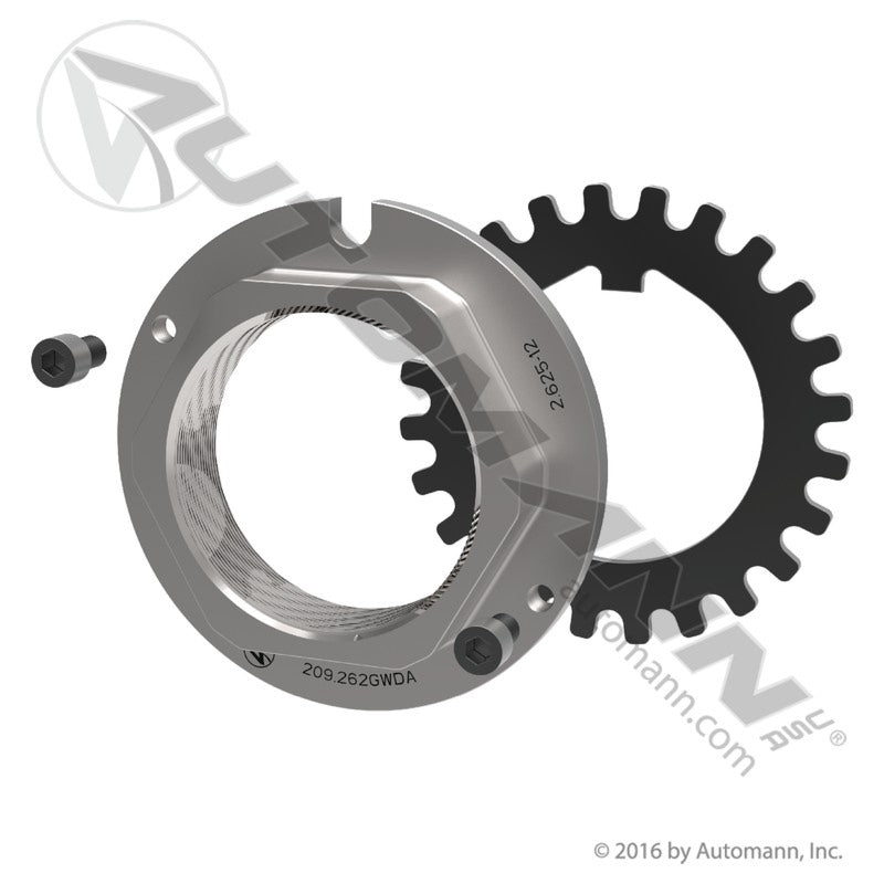 209.262GWDA - Spindle Nut and Washer Assy (T9)