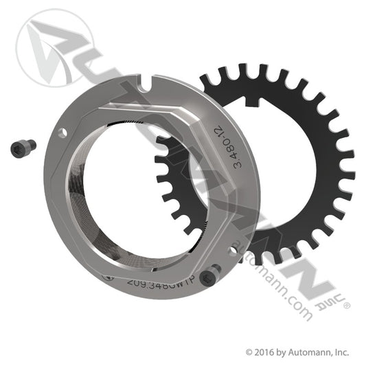 209.348GWTP - Spindle Nut and Washer Assy (T9)