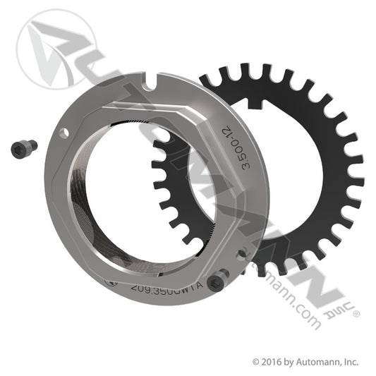 209.350GWTA - Spindle Nut and Washer Assy (T9)