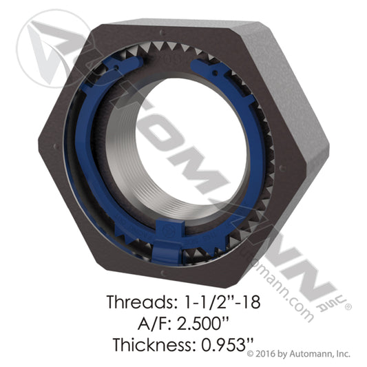 209.4837 - Unitized Spindle Nut (T9)