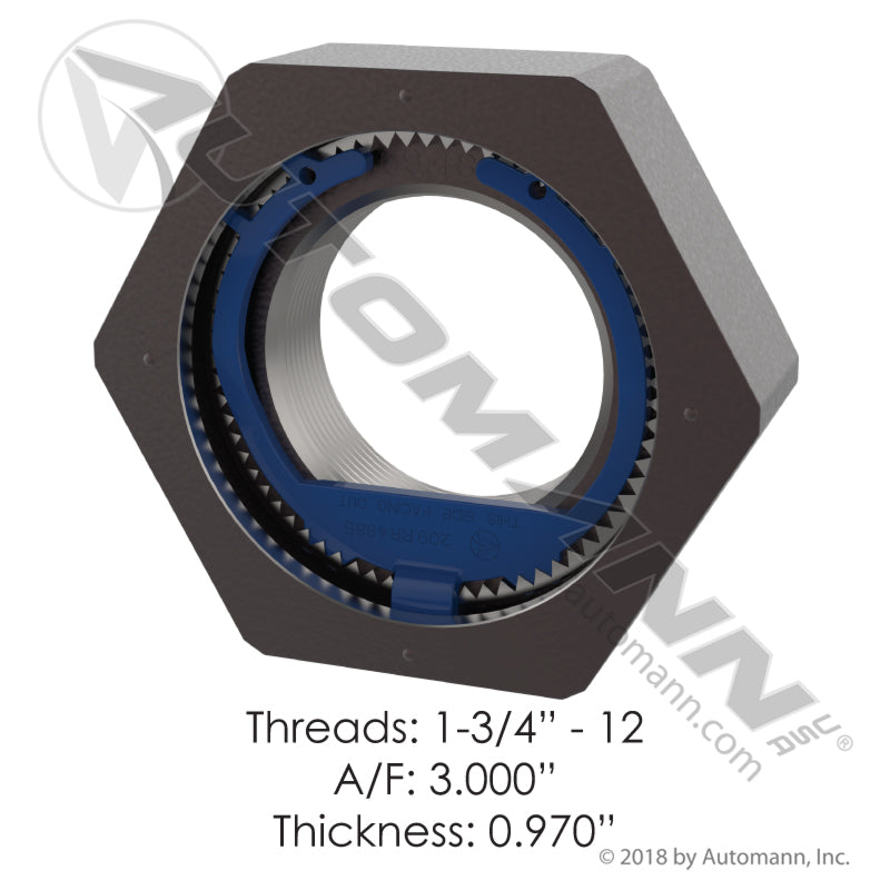 209.4865 - Unitized Spindle Nut (T9)