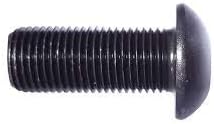3/8"-16 x 1 1/2" Button Head Socket Cap Screw, Allen Socket Drive (E03)