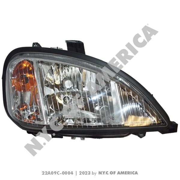 22A09C-0004 HEADLAMP FREIGHTLINER COLUMBIA (CRYSTAL) RIGHT(8E)