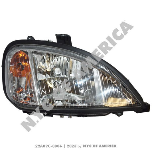 22A09C-0004 HEADLAMP FREIGHTLINER COLUMBIA (CRYSTAL) RIGHT(8E)
