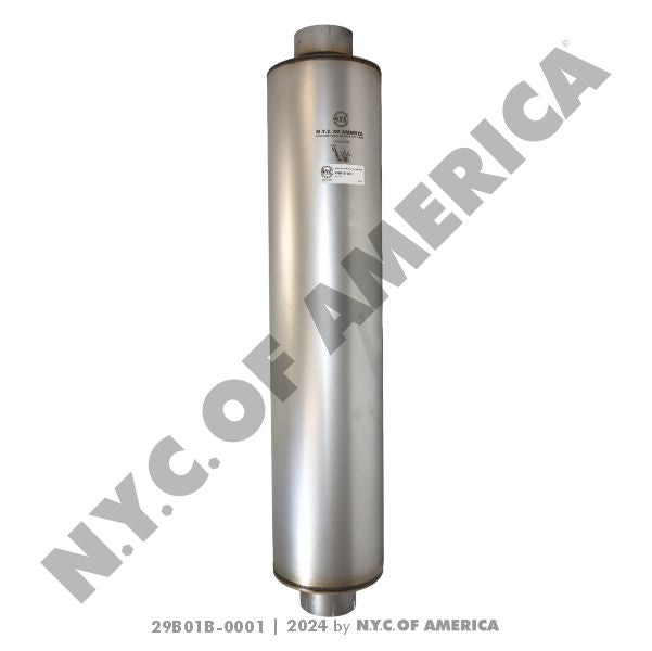 29B01B-0001 EXAUST MUFFLER 5X5X10 (12)
