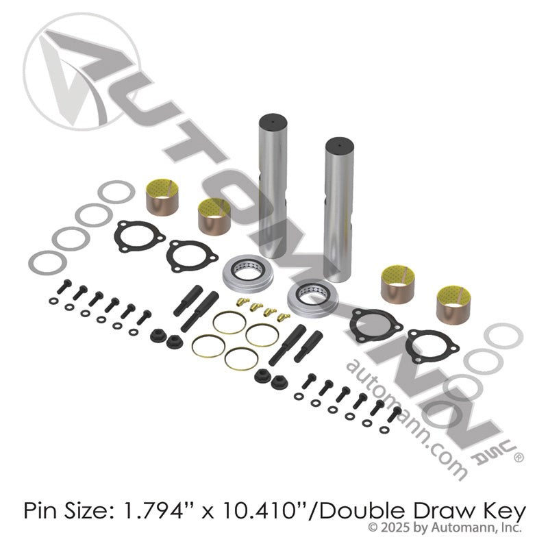 460.208CP - King Pin Kit Premium Composite Bushing (11B)
