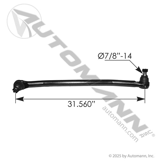 463.DS4630 - Drag Link 32.250in C to C Freightliner (12C)