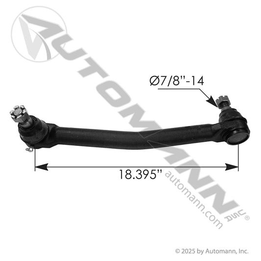 463.DS4695 - Drag Link 18.500in C to C Freightliner (12C)