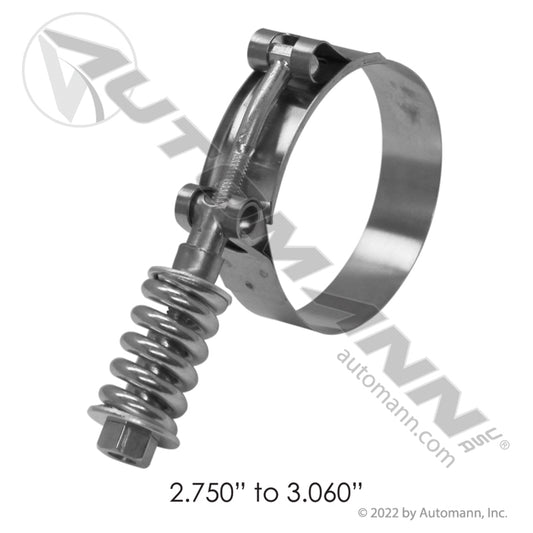 561.230275 - HD T-Bolt Clamp 2.75in to 3.06in