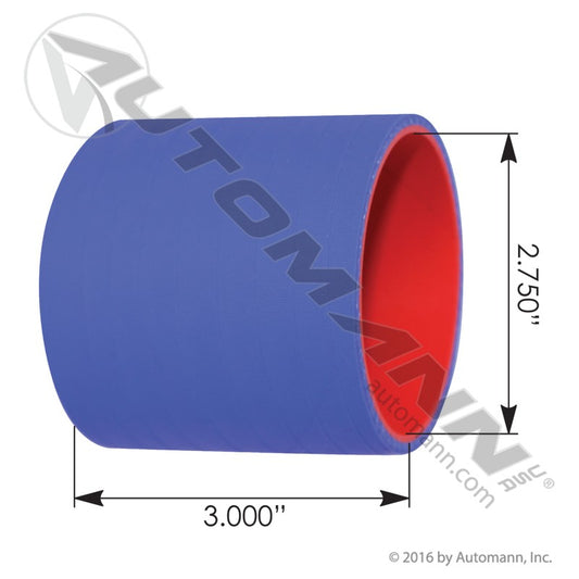 561.46235 - Water Pump Hose Detroit Diesel 2.75"x 3"