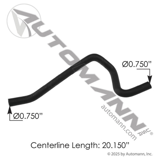 561.46760 - Hose Power Steering Freightliner (7B)