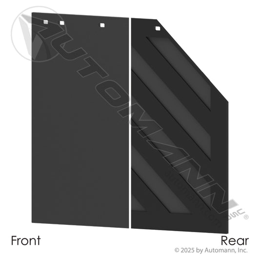 562.112424R - Mud Flap Heavy Duty 45 Deg RH
