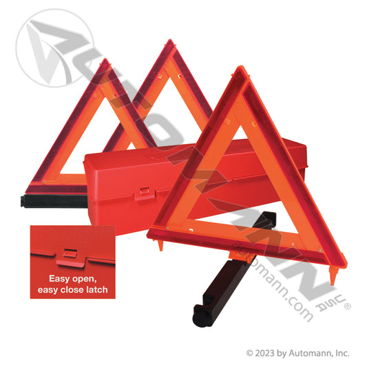 562.73071141 - Emergency Warning Triangle 3 Piece Kit