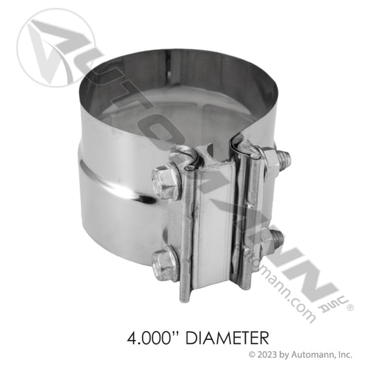 562.U3104SS-T - Band Clamp Preformed 4in S.Steel Torca