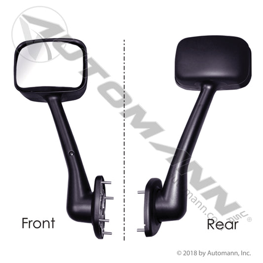 563.46011 - Hood Mount Mirror LH Black