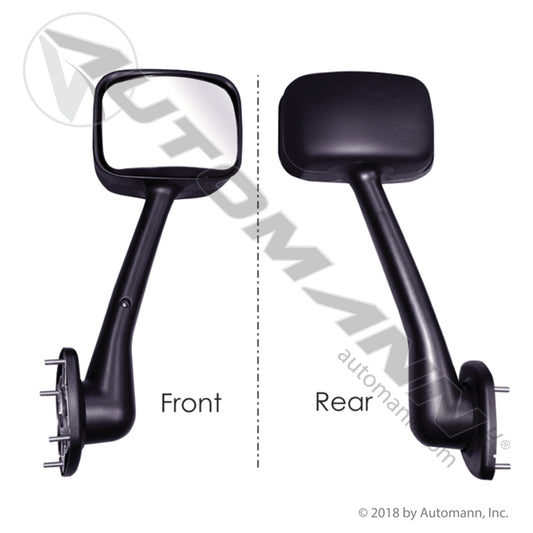 563.46012 - Hood Mount Mirror RH Black