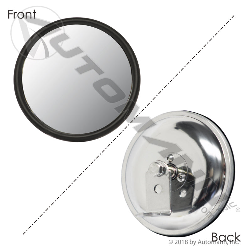 563.9001 - Convex Mirror w/ L Bracket 5in S.Steel (ESPEJO REDONDO 5") (13C)