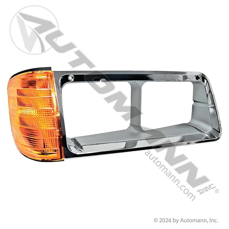 564.46046 - Bezel w/Signal Lamp Chrome Freightliner RH (9E)
