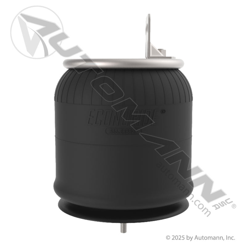 WA01-8829C Rolling Lobe Air Spring with Aluminum Base(MACK Y VOLVO) (TRA2)