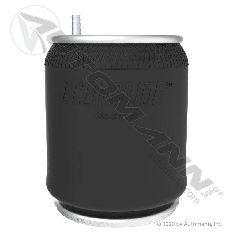 WA01-9580C Rolling Lobe Air Spring with Aluminum Base (Hendrickson Trailer) (TRA)