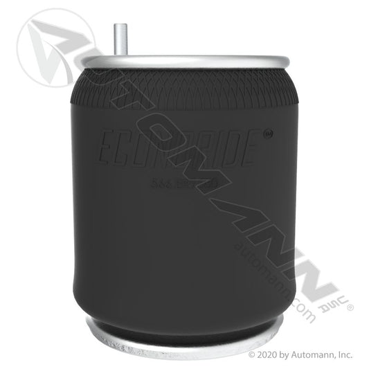 WA01-9580C Rolling Lobe Air Spring with Aluminum Base (Hendrickson Trailer) (TRA)