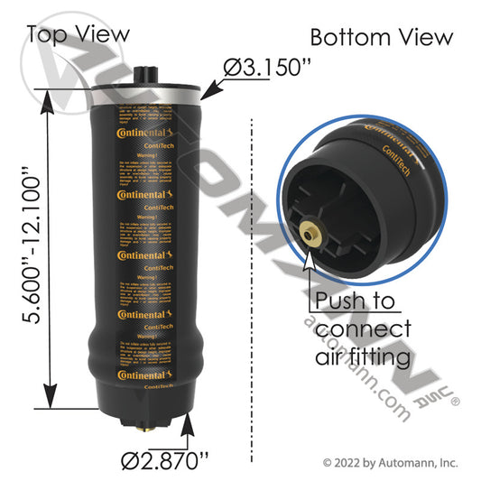 569.CT68161 - Continental Air Spring Cabin (10D)