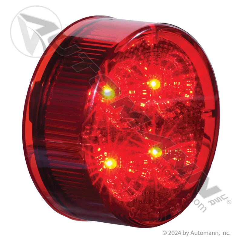 571.LD10R4 - LED 2.5in Red 4-Diode Marker Light