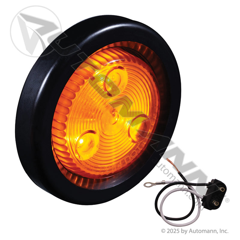 571.LD30A3-1K - Marker Light Kit LED 2in Amber 3-Diode (8B)