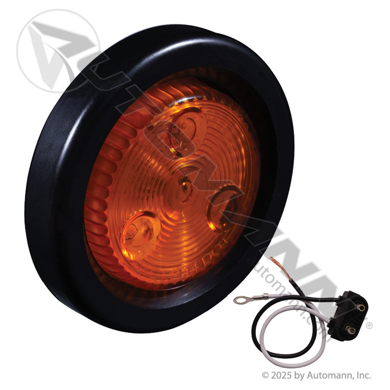 571.LD30A3-1K - Marker Light Kit LED 2in Amber 3-Diode (8B)