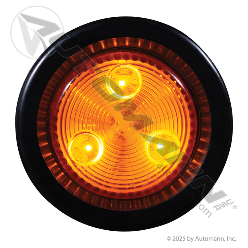 571.LD30A3-1K - Marker Light Kit LED 2in Amber 3-Diode (8B)