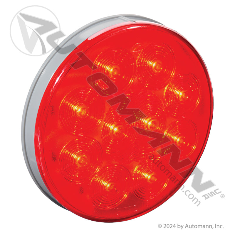 571.LD405R10 - LED S/T/T Light 4in Red Male 3P (ECOSHIELD TRAILER)