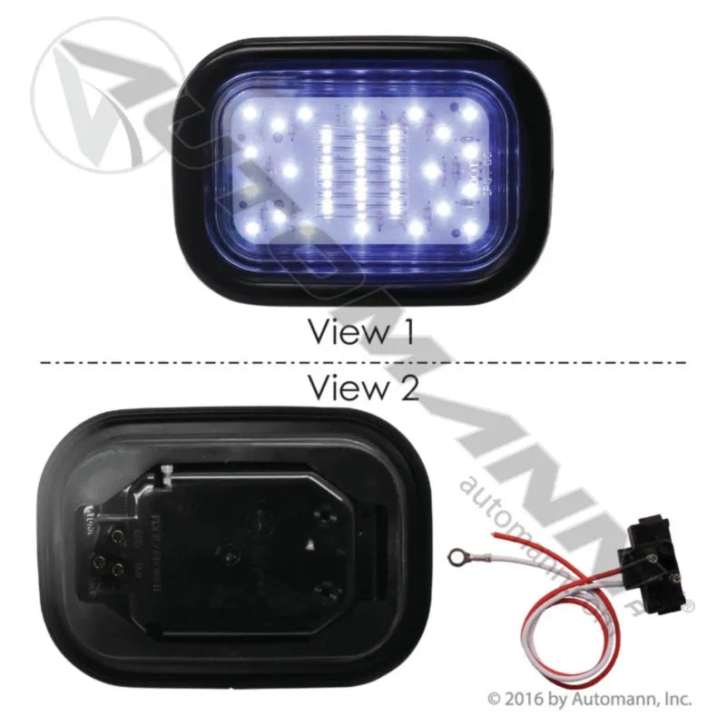 571.LD45W28-K - Back-Up Light Kit LED 3-1/2in X 5-1/4in