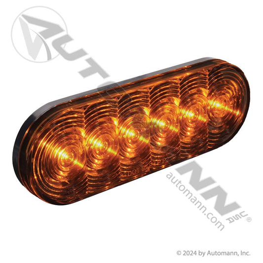 571.LD60CA6 - F/P/T Light LED 6in Oval 6-Diodes