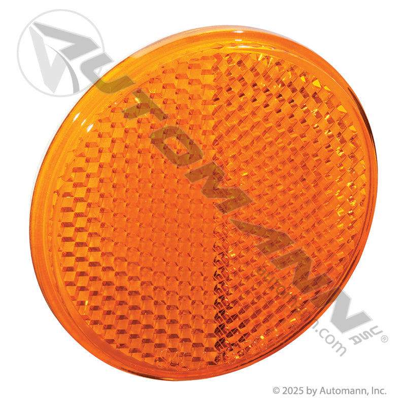 571.RF2QMA - Reflector 2in Round Amber Quick-Mount