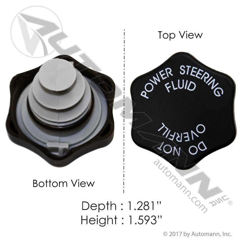 572.4005 - Power Steering Reservoir Cap (T2)
