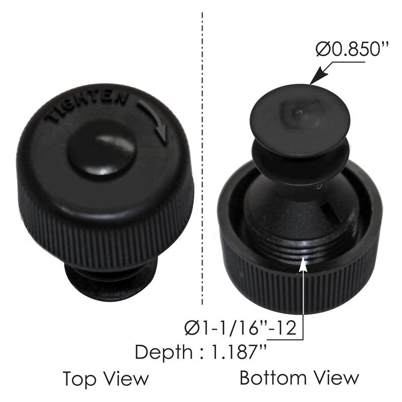 572.4006 - Power Steering Reservoir Cap (T2)