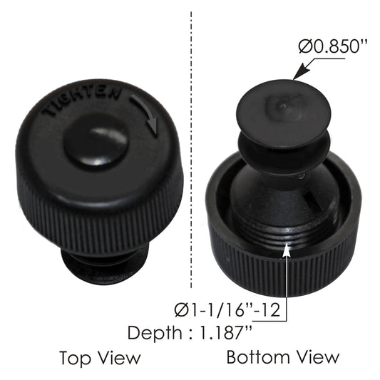 572.4006 - Power Steering Reservoir Cap (T2)