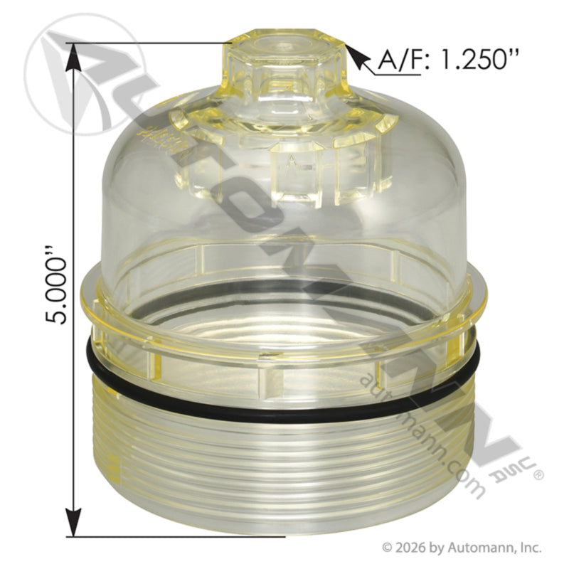 2380464PE - Fuel Filter Cover Paccar MX13 EPA21
